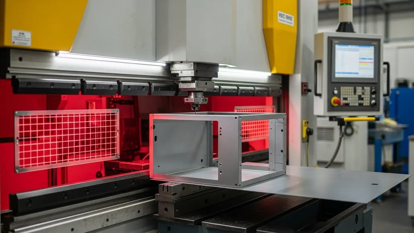 Freno de presión CNC para gabinete de control