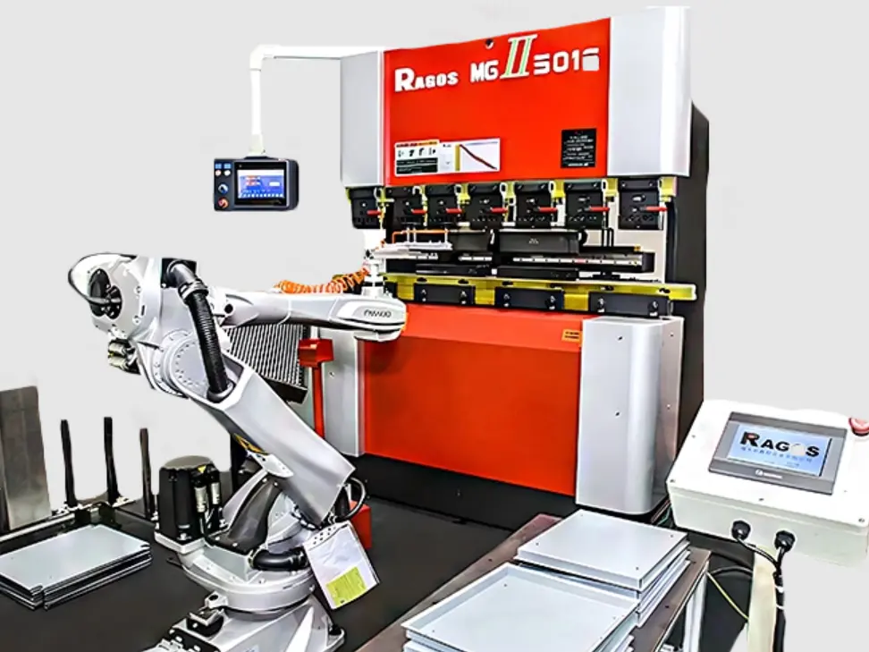 CNC press brake for door panel bending