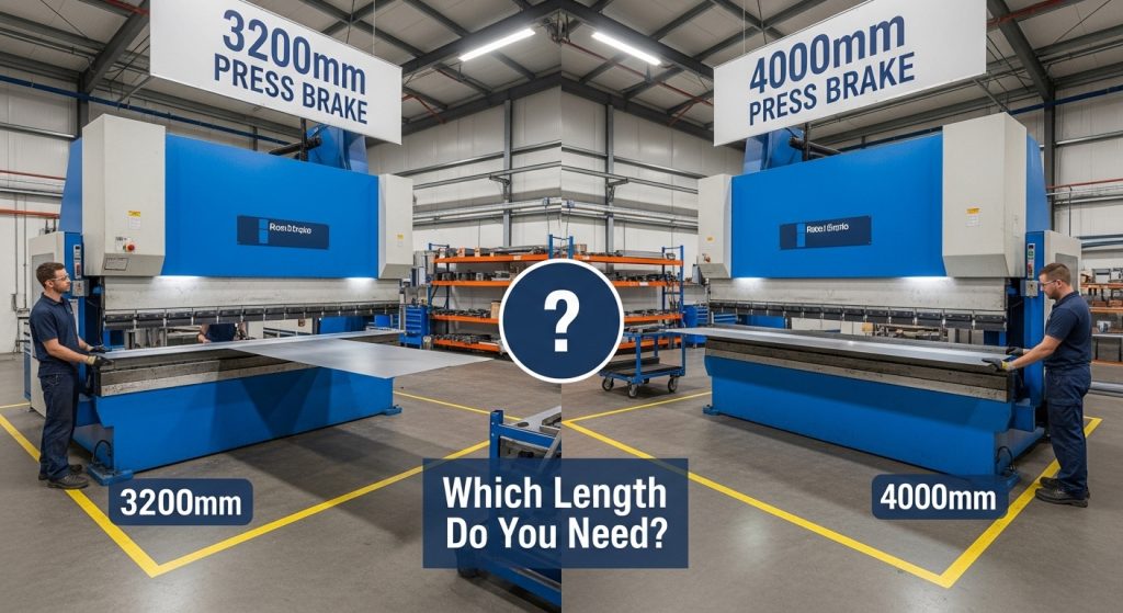 3200mm vs 4000mm Press Brake