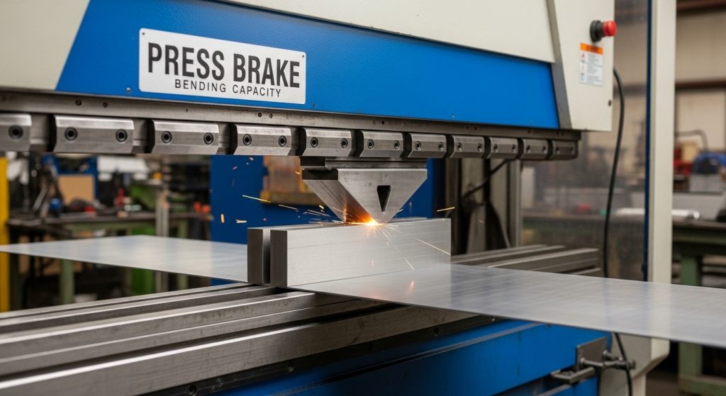 プレスブレーキ曲げ能力