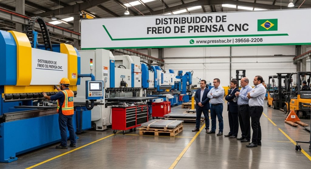 cnc press brake distributor in brazil