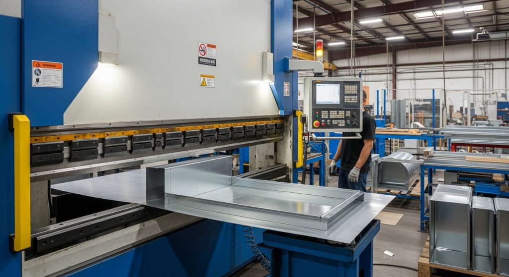 空調製造用のCNCプレスブレーキ