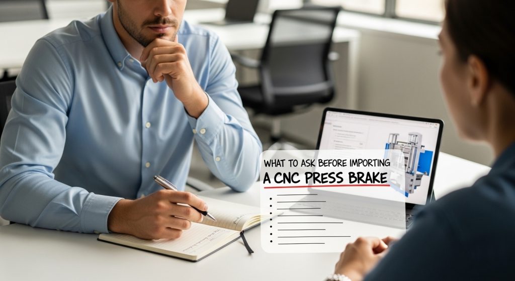 CNCプレスブレーキを輸入する前に質問すべきこと