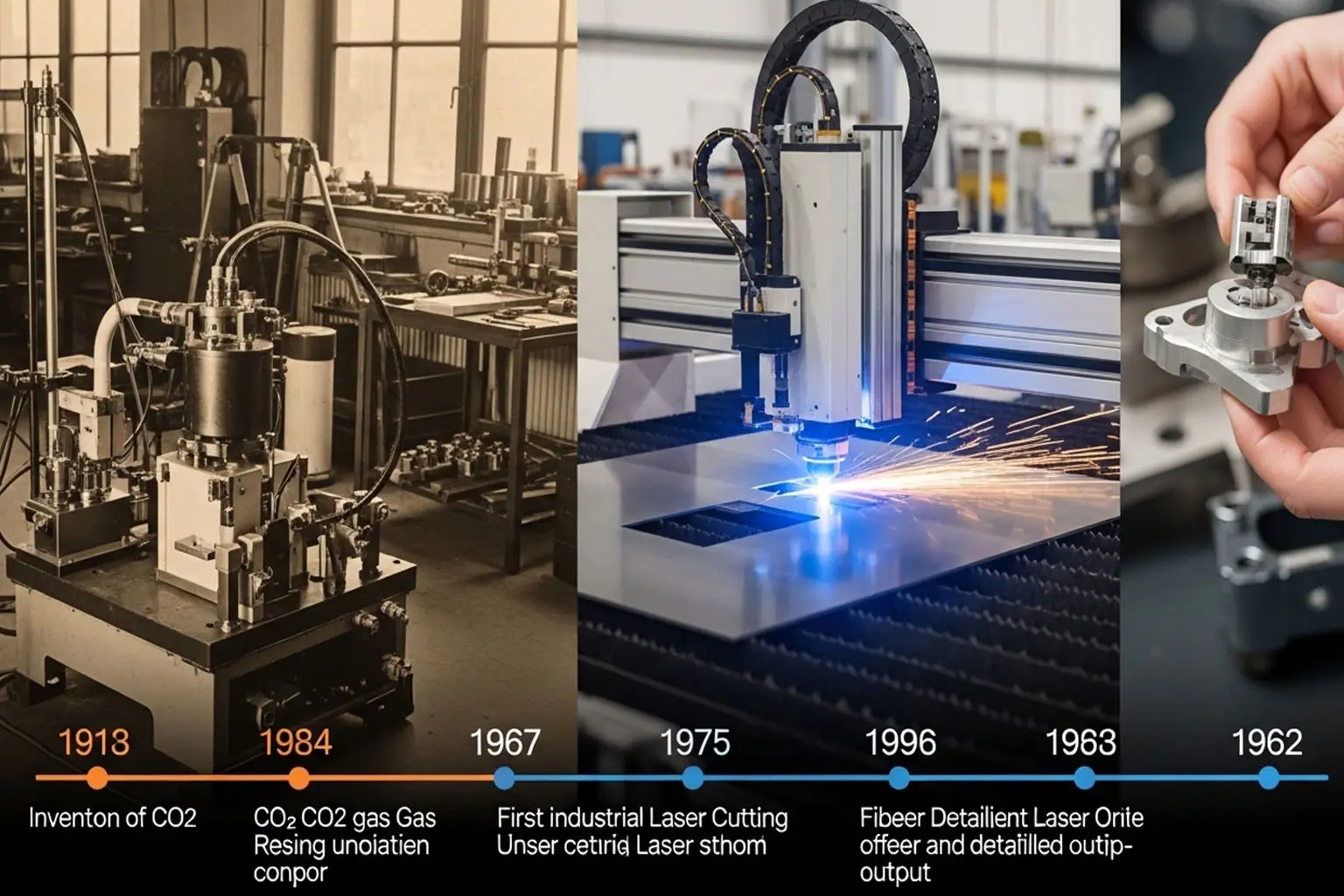 레이저 절단 역사